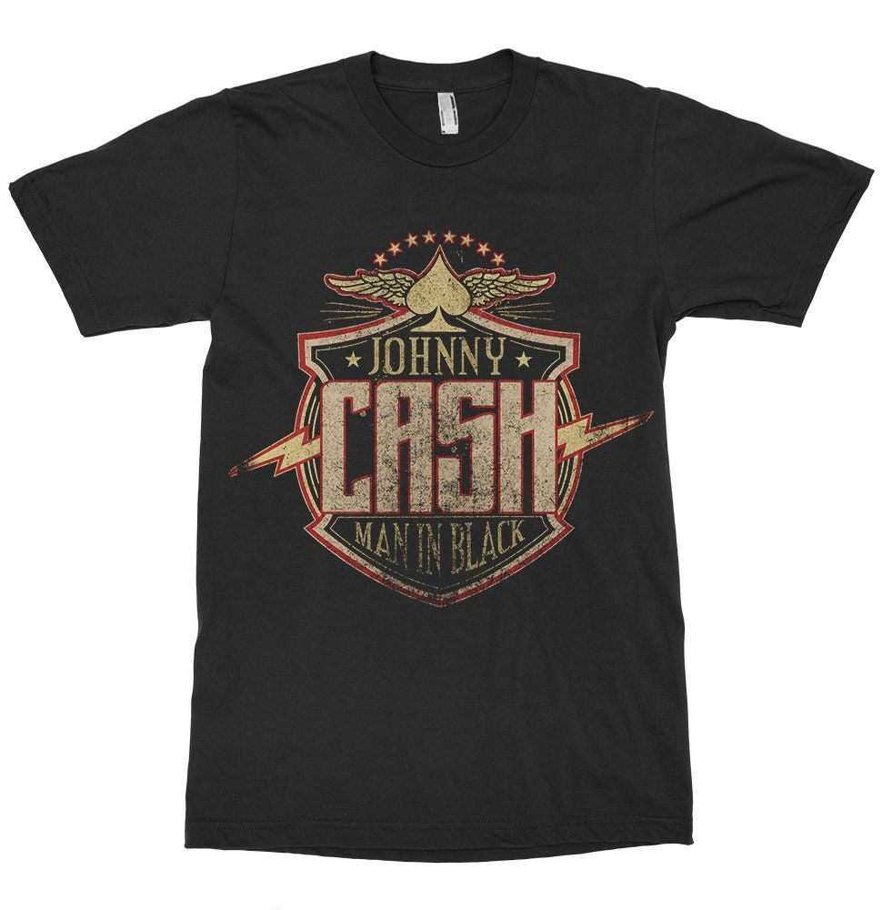 Johnny Cash The Man in Black T-Shirt Johnny Cash The Man in Black T-Shirt