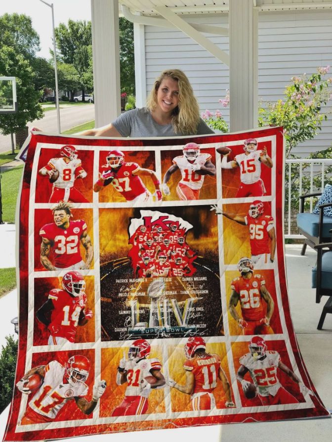 Kansas City Chiefs All Star Quilt Blanket Kansas City Chiefs All Star Quilt Blanket