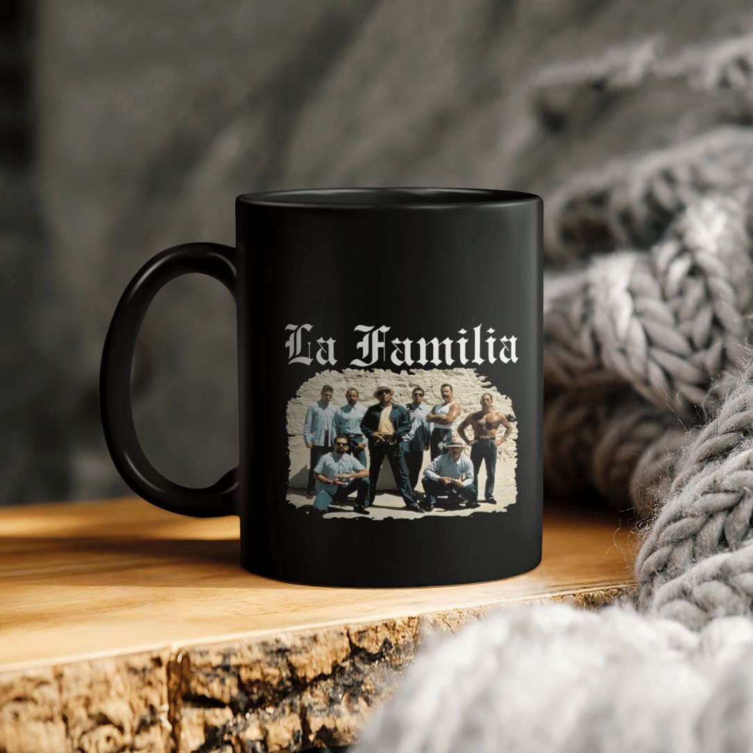 La Familia Blood In Blood Out Ceramic Coffee Mug La Familia Blood In Blood Out Ceramic Coffee Mug