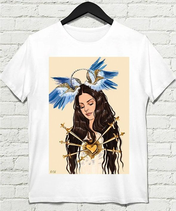Lana Del Rey Angel T-Shirt Lana Del Rey Angel T-Shirt