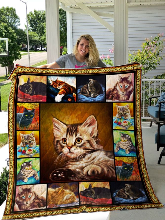 Lazy Cat Quilt Blanket Lazy Cat Quilt Blanket