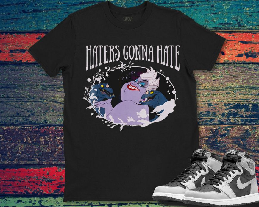 Little Mermaid Ursula Haters Gonna Hate Disney Unisex Gift T-Shirt Little Mermaid Ursula Haters Gonna Hate Disney Unisex Gift T-Shirt