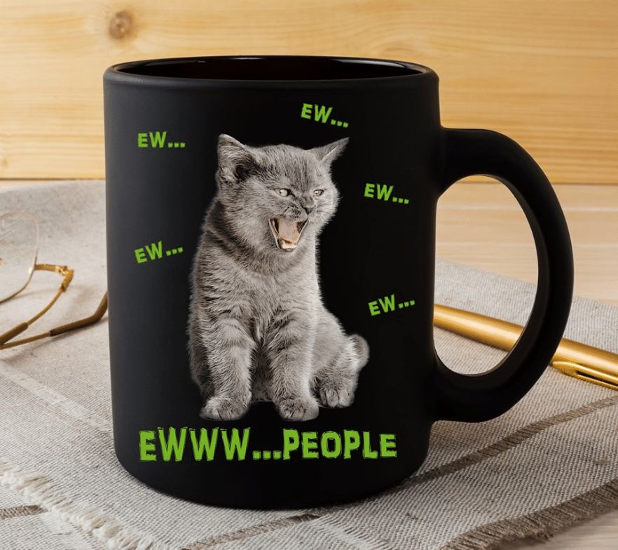 Love Cats People Premium Sublime Ceramic Coffee Mug Black Love Cats People Premium Sublime Ceramic Coffee Mug Black