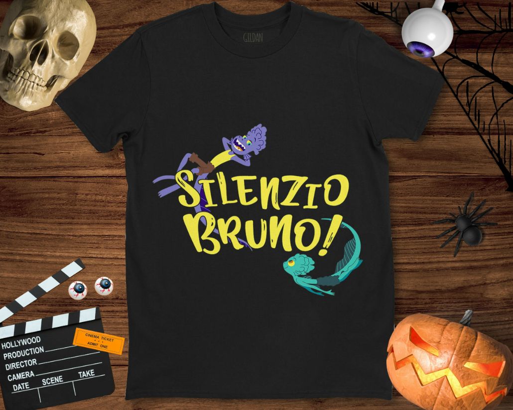 Luca Silenzio Bruno! Characters Swimming Funny Disney Shirt Luca Silenzio Bruno! Characters Swimming Funny Disney Shirt
