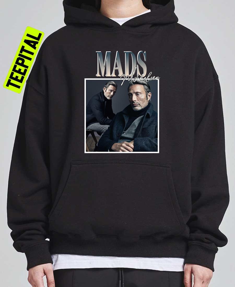 Mads Mikkelsen 90s Bootleg Retro Vintage Unisex T-Shirt Mads Mikkelsen 90s Bootleg Retro Vintage Unisex T-Shirt