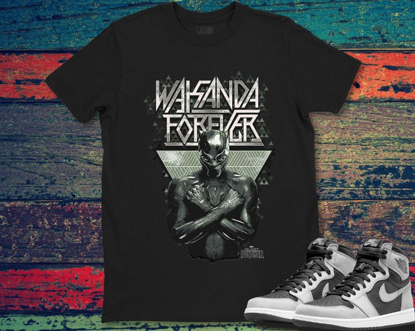 Marvel Black Panther Wakanda Forever Prism Patterned Unisex Gift T-Shirt Marvel Black Panther Wakanda Forever Prism Patterned Unisex Gift T-Shirt