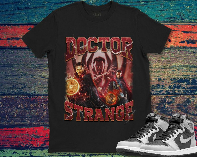 Marvel Doctor Strange Portrait Graphic Poster T-Shirt Marvel Doctor Strange Portrait Graphic Poster T-Shirt