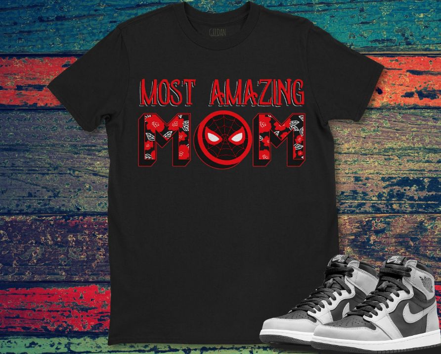 Marvel Spider-Man Most Amazing Mom Mothers Day T-Shirt Marvel Spider-Man Most Amazing Mom Mothers Day T-Shirt