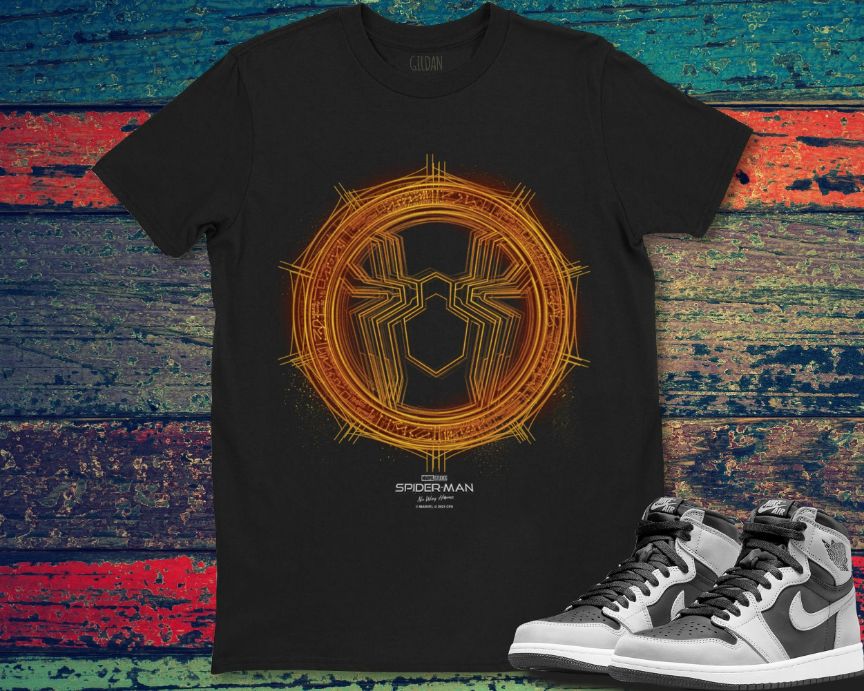 Marvel Spider-Man No Way Home Golden Spidey Logo Unisex T-Shirt Marvel Spider-Man No Way Home Golden Spidey Logo Unisex T-Shirt