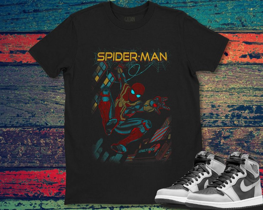 Marvel Spider-Man No Way Home Web Slinging Cover T-Shirt Marvel Spider-Man No Way Home Web Slinging Cover T-Shirt