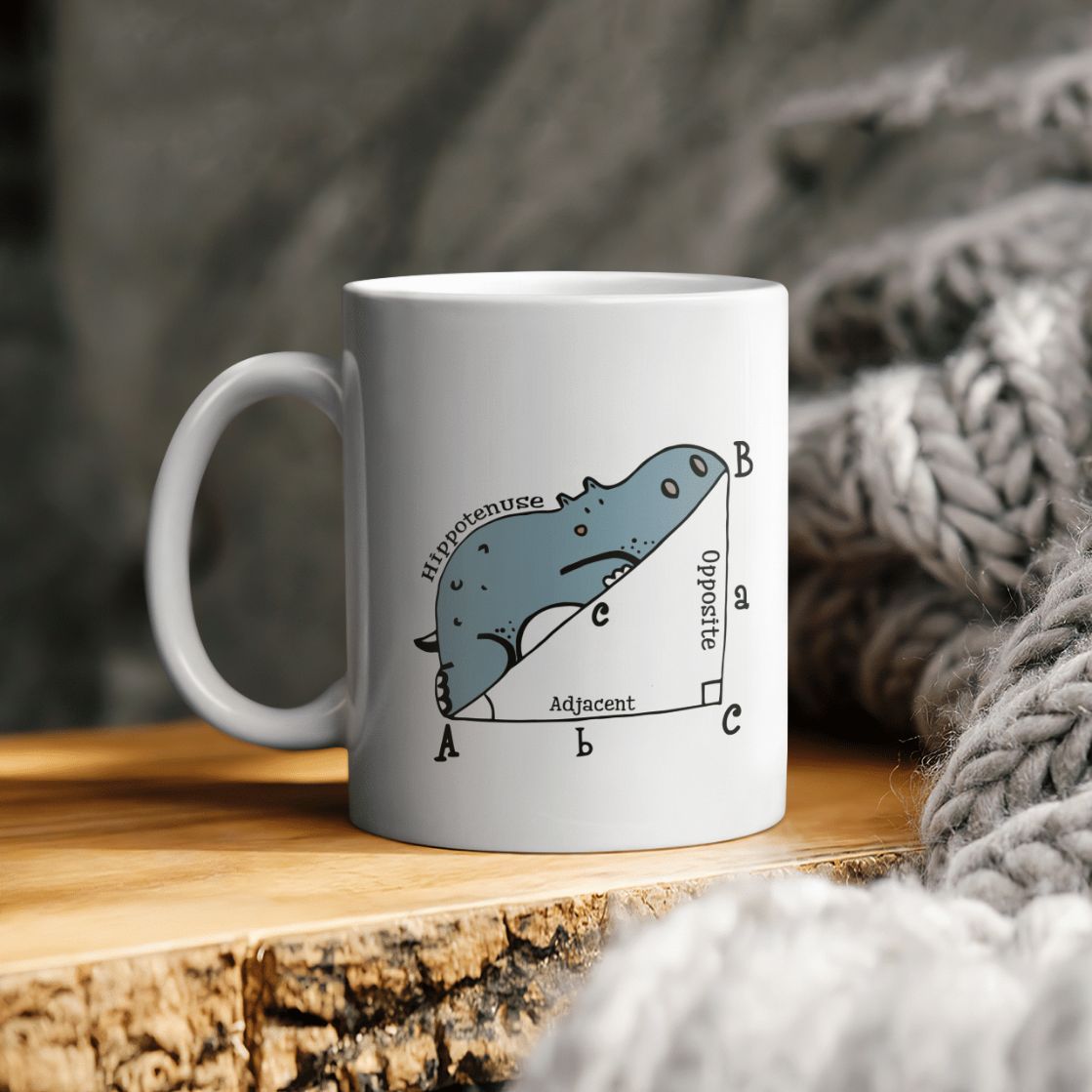 Math Science Hippotenuse Adjacent Opposite Mathematics Ceramic Coffee Mug Math Science Hippotenuse Adjacent Opposite Mathematics Ceramic Coffee Mug