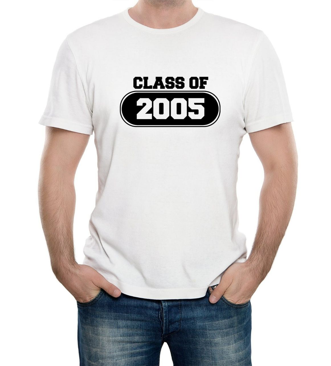 Mens Class of 2005 College School Graduation T-Shirt Mens Class of 2005 College School Graduation T-Shirt