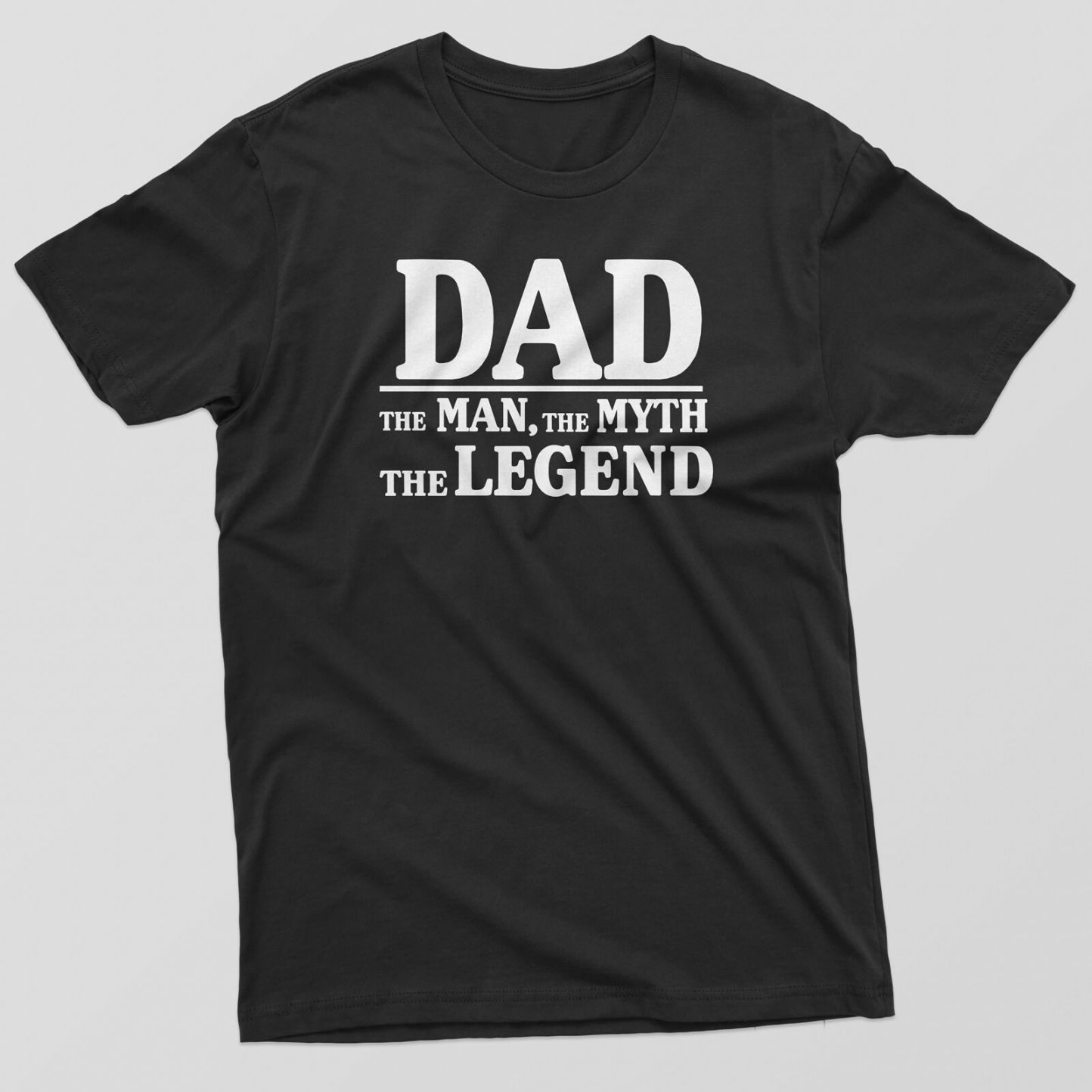 Mens Dad The Myth Fathers Day T-Shirt Mens Dad The Myth Fathers Day T-Shirt