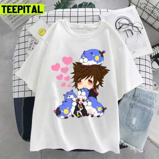 Meow Wow Cuteness Kingdom Hearts Unisex T-Shirt