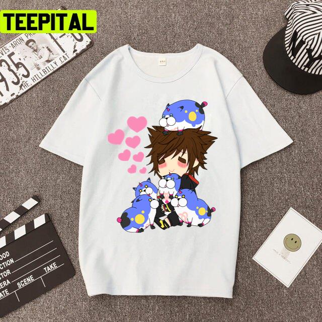 Meow Wow Cuteness Kingdom Hearts Unisex T-Shirt Meow Wow Cuteness Kingdom Hearts Unisex T-Shirt