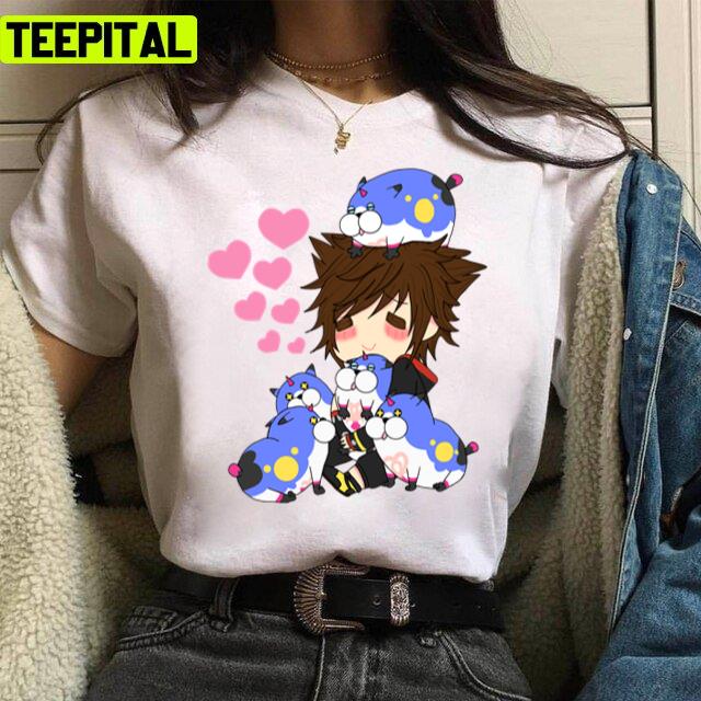 Meow Wow Cuteness Kingdom Hearts Unisex T-Shirt Meow Wow Cuteness Kingdom Hearts Unisex T-Shirt