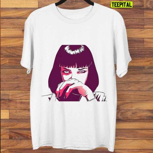 Mia Wallace Quentin Pulp Fiction Movie Film Retro Unisex T-Shirt