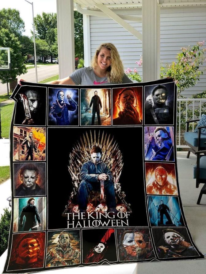 Michael Myers Halloween Movie Quilt Blanket Michael Myers Halloween Movie Quilt Blanket