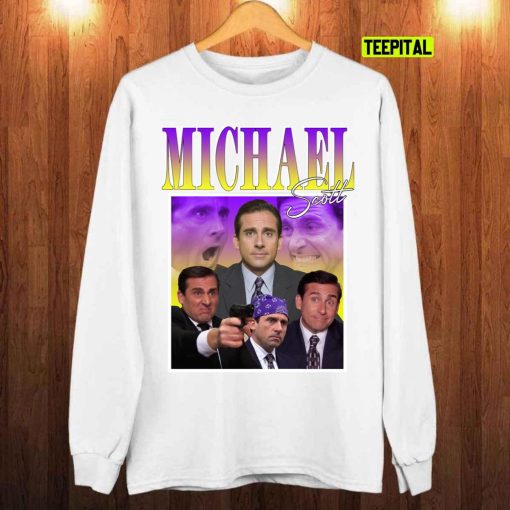 Michael Scott Vintage 90s Style Bootleg Actor Unisex T-Shirt