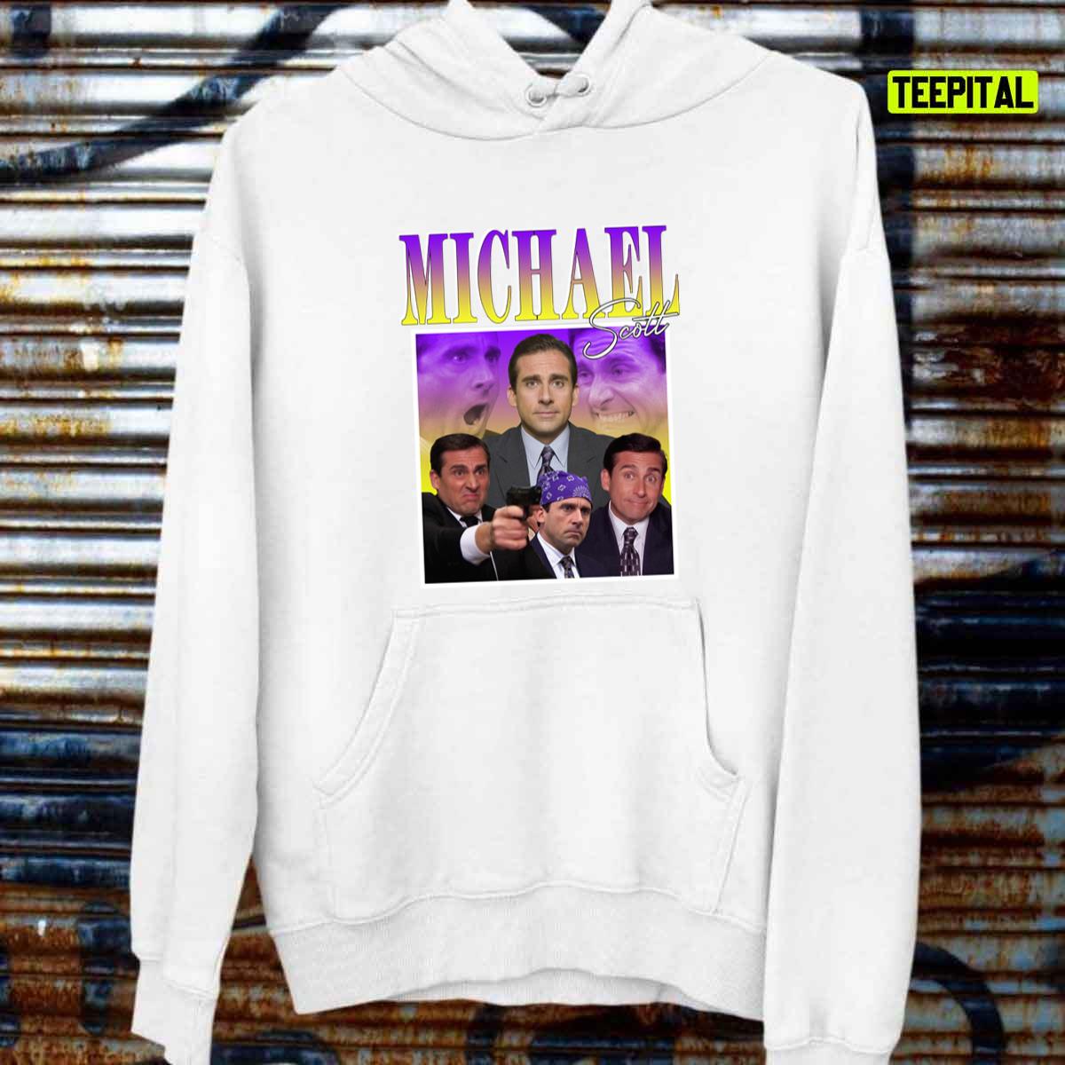 Michael Scott Vintage 90s Style Bootleg Actor Unisex T-Shirt Michael Scott Vintage 90s Style Bootleg Actor Unisex T-Shirt