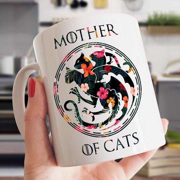 Mother Of Cats Premium Sublime Ceramic Coffee Mug White Mother Of Cats Premium Sublime Ceramic Coffee Mug White