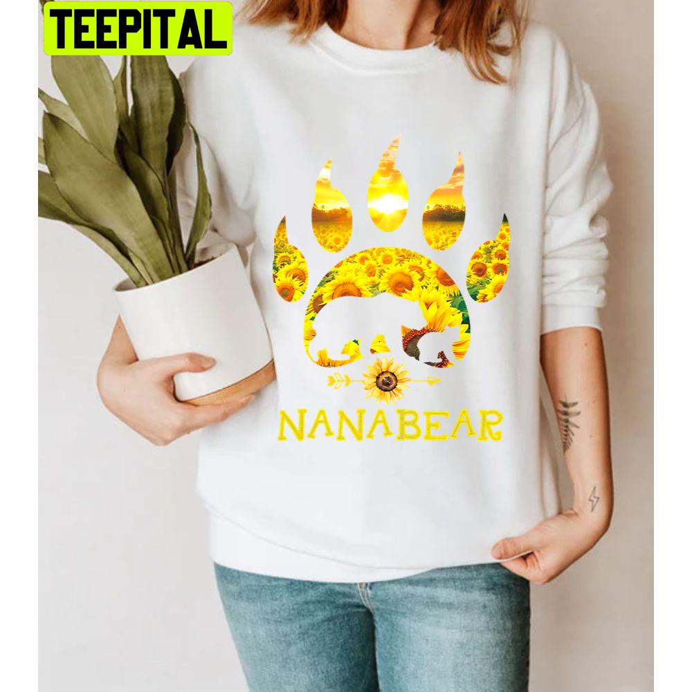 Nana Bear Sunflower Mother's Day Unisex T-Shirt Nana Bear Sunflower Mother's Day Unisex T-Shirt