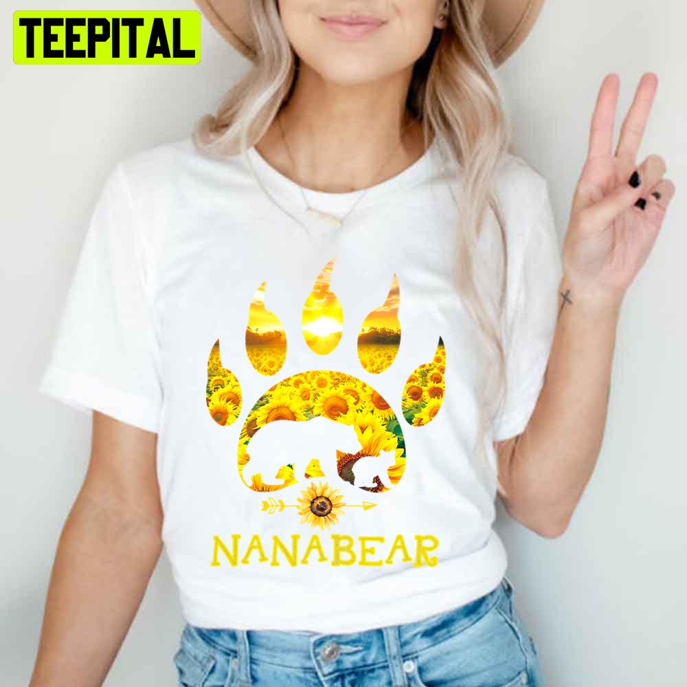 Nana Bear Sunflower Mother's Day Unisex T-Shirt Nana Bear Sunflower Mother's Day Unisex T-Shirt
