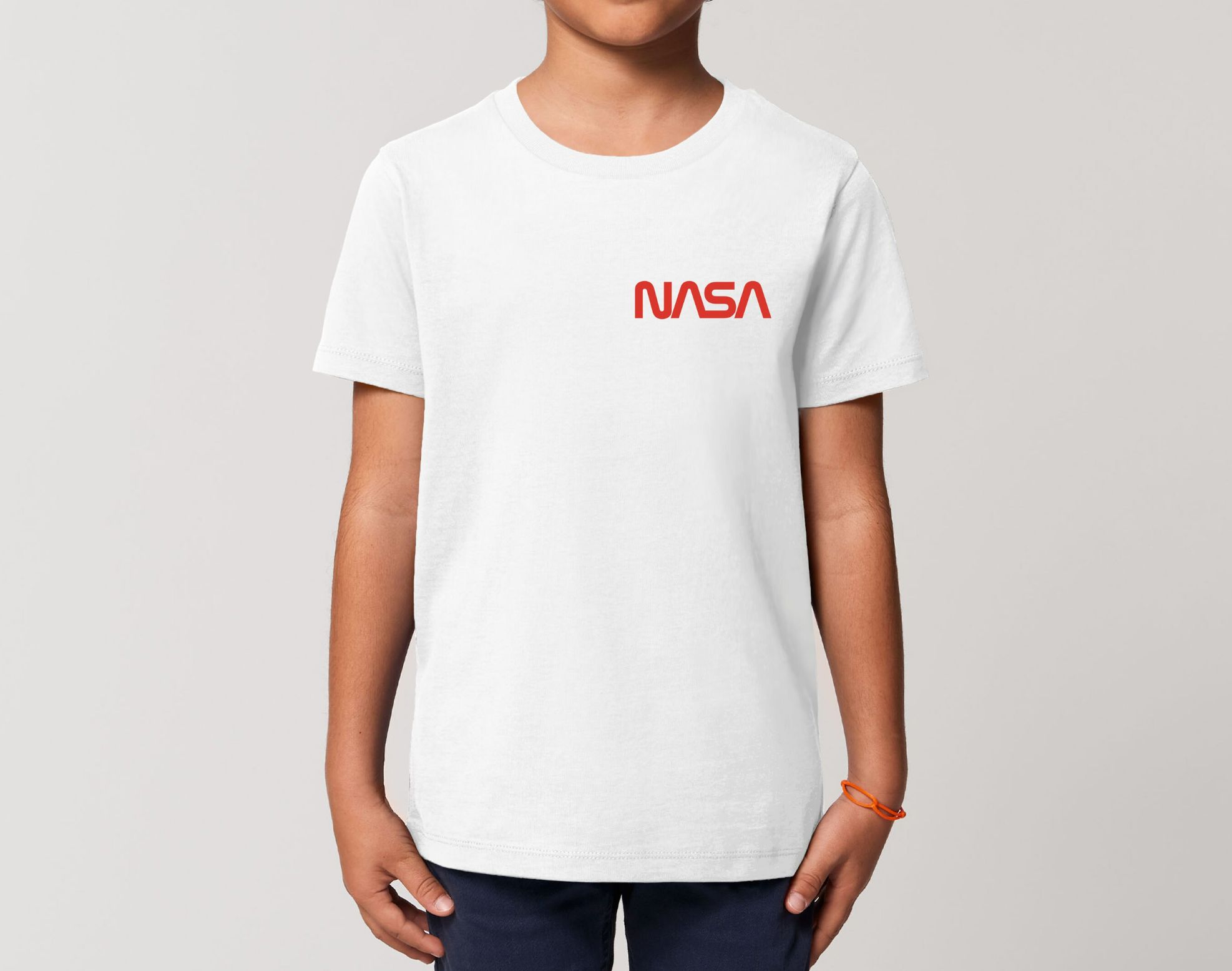 Nasa Left Breast Logo Kids T-Shirt Nasa Left Breast Logo Kids T-Shirt