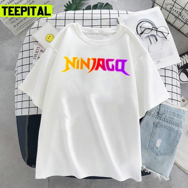 Neon Colored Ninja Go Lego Design Unisex T-Shirt Neon Colored Ninja Go Lego Design Unisex T-Shirt