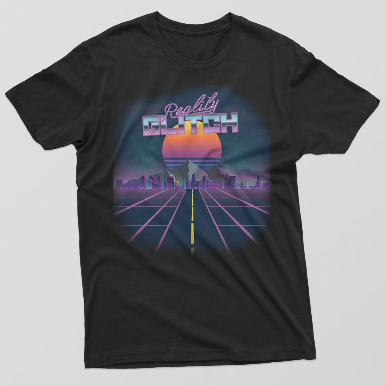 Neon Passenger Retro Graphic Mens T-Shirt Neon Passenger Retro Graphic Mens T-Shirt