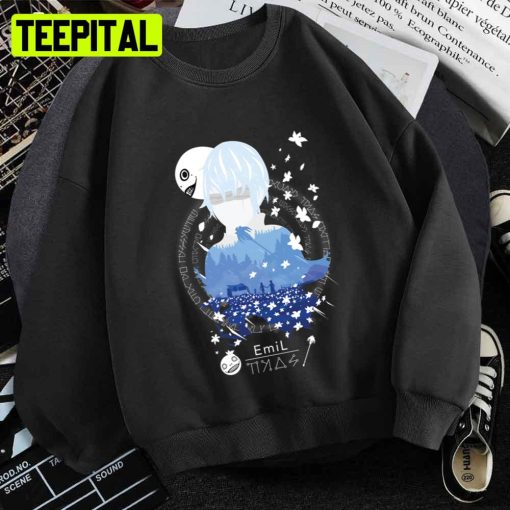 Nier Emil Negative Space NieR Automata Unisex T-Shirt