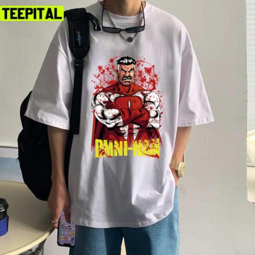 Omni Man Image Universe Retro Comic Unisex T-Shirt