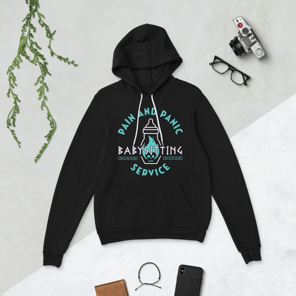 Pain And Panic Babysitting Service Hoodie Pain And Panic Babysitting Service Hoodie