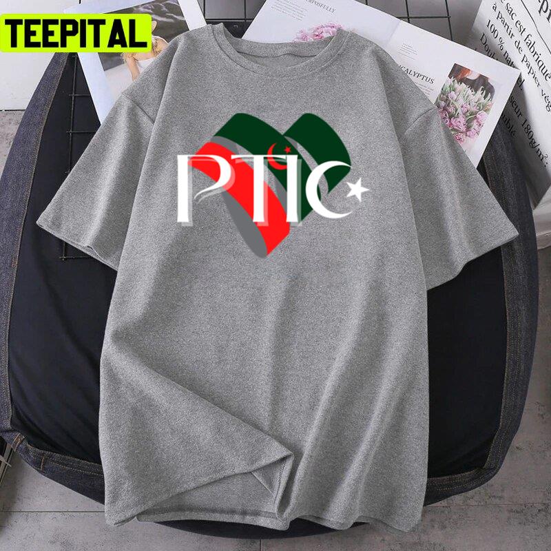 Pakistan Pti Party Flag Unisex T-Shirt Pakistan Pti Party Flag Unisex T-Shirt