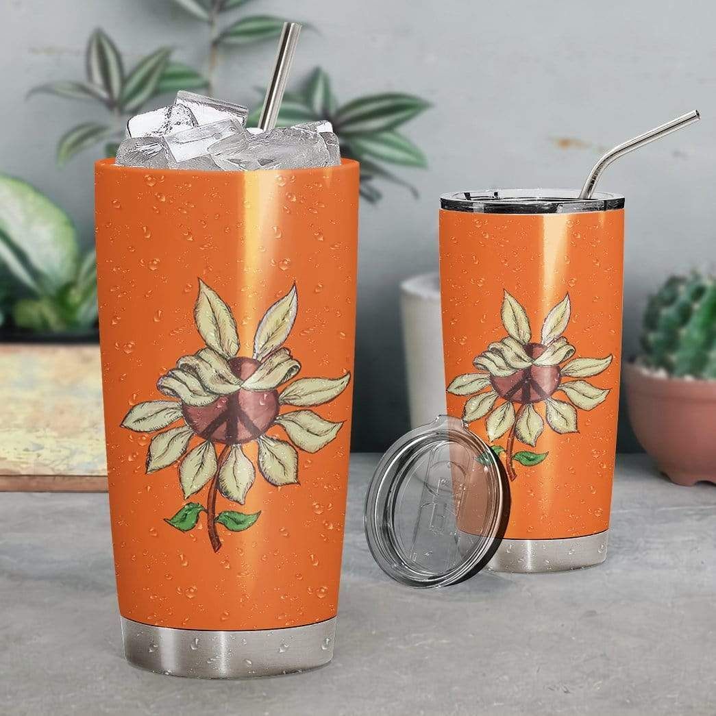 Peace Flower Stainless Steel Cup Peace Flower Stainless Steel Cup