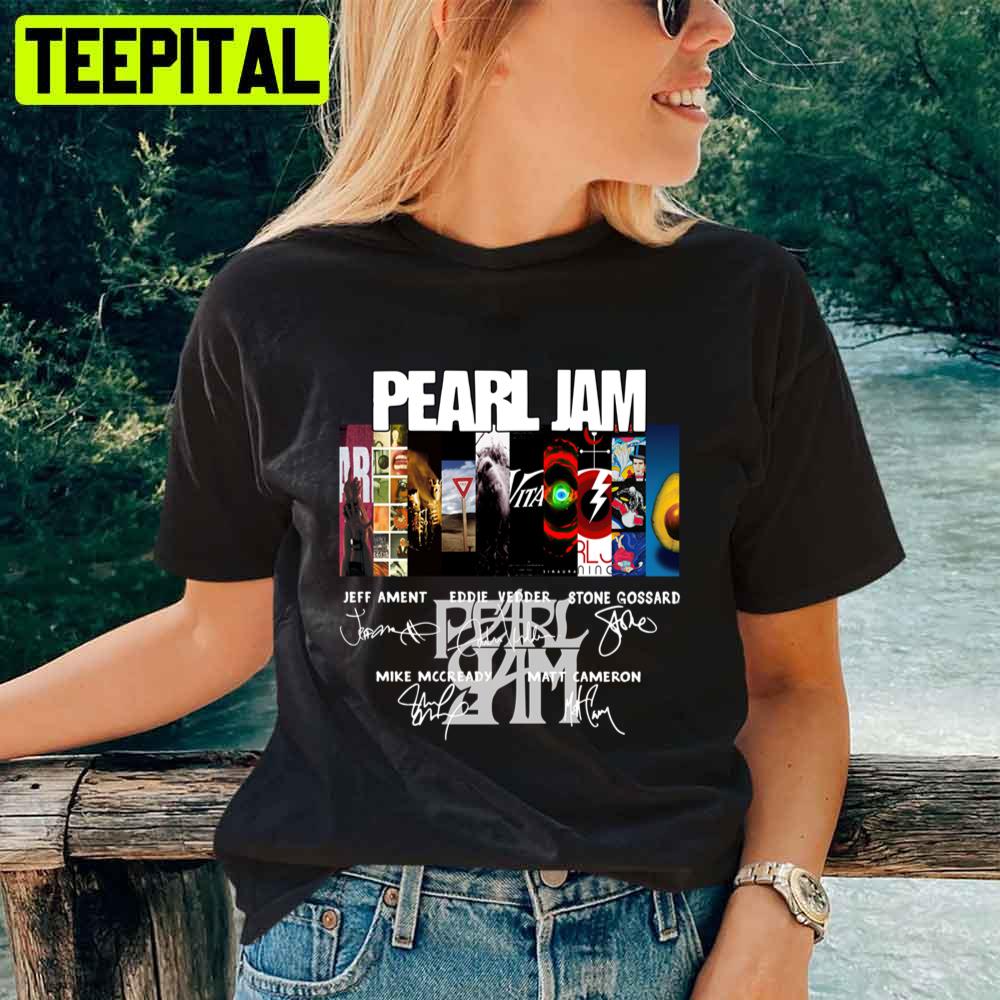 Pearl Shirt Jam Nice Signatures Unisex T-Shirt Pearl Shirt Jam Nice Signatures Unisex T-Shirt