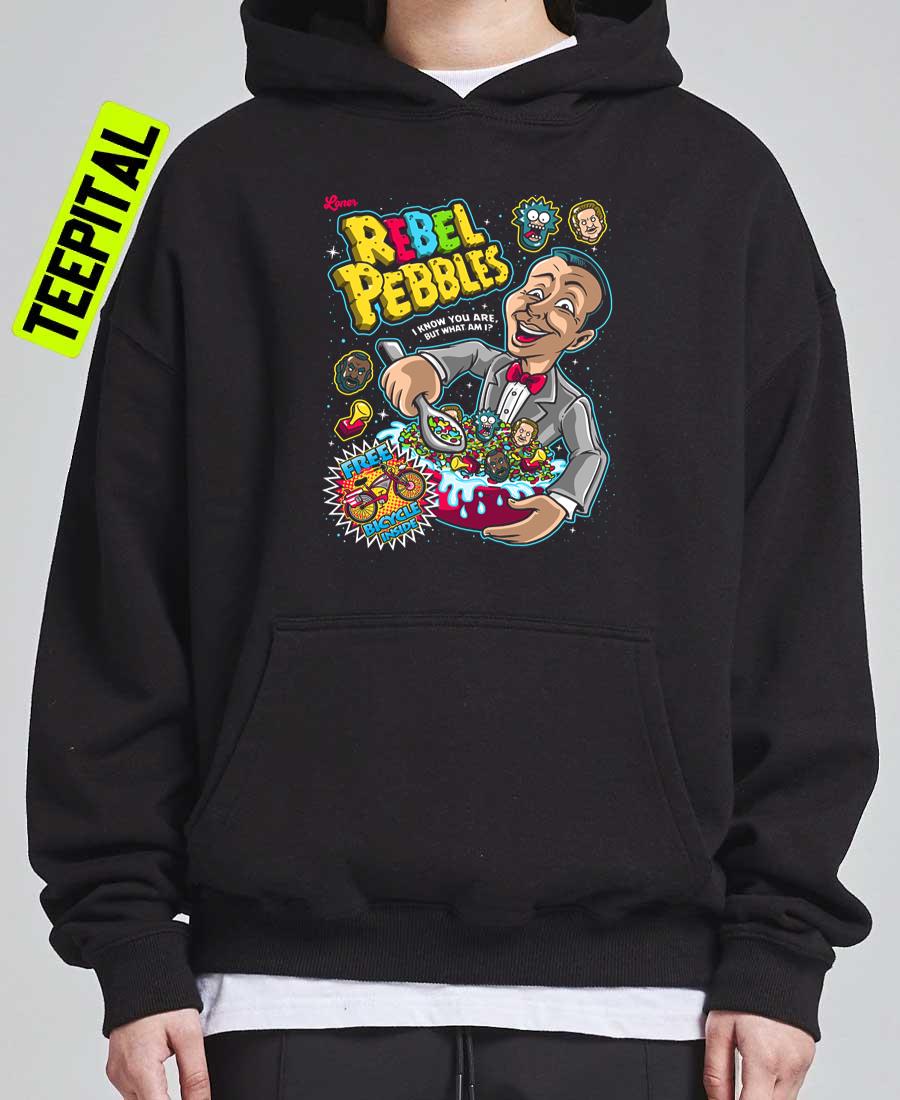 Pee Wee Herman Loner Rebel Pebbles Cereal Unisex T-Shirt Pee Wee Herman Loner Rebel Pebbles Cereal Unisex T-Shirt