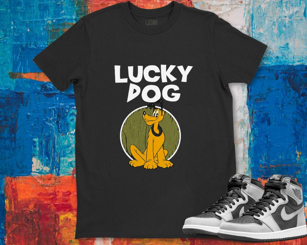 Pluto Dog Disney Fan Lucky Dog Unisex Gift T-Shirt Pluto Dog Disney Fan Lucky Dog Unisex Gift T-Shirt