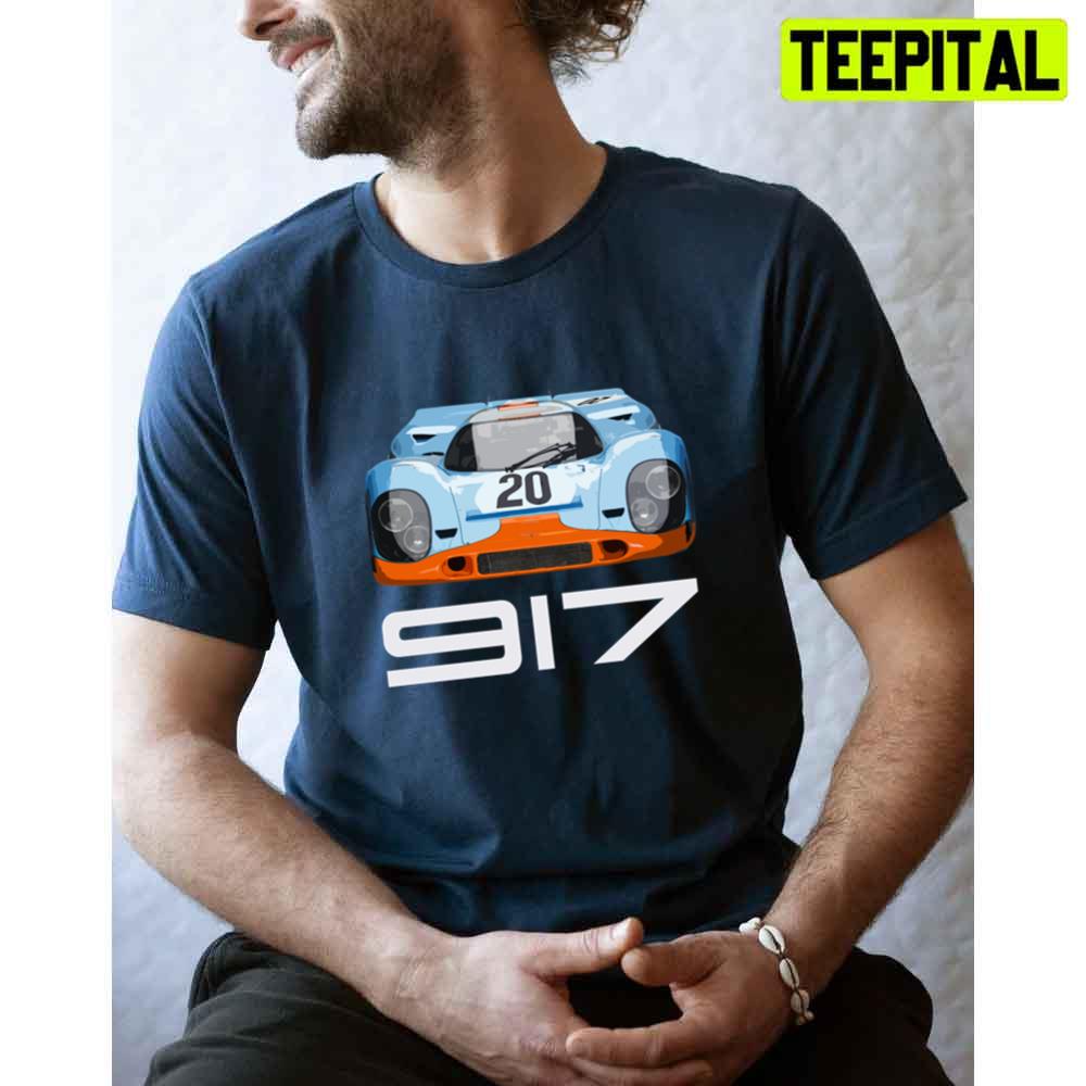 Porsche 917 1971 No 20 Unisex T-Shirt Porsche 917 1971 No 20 Unisex T-Shirt