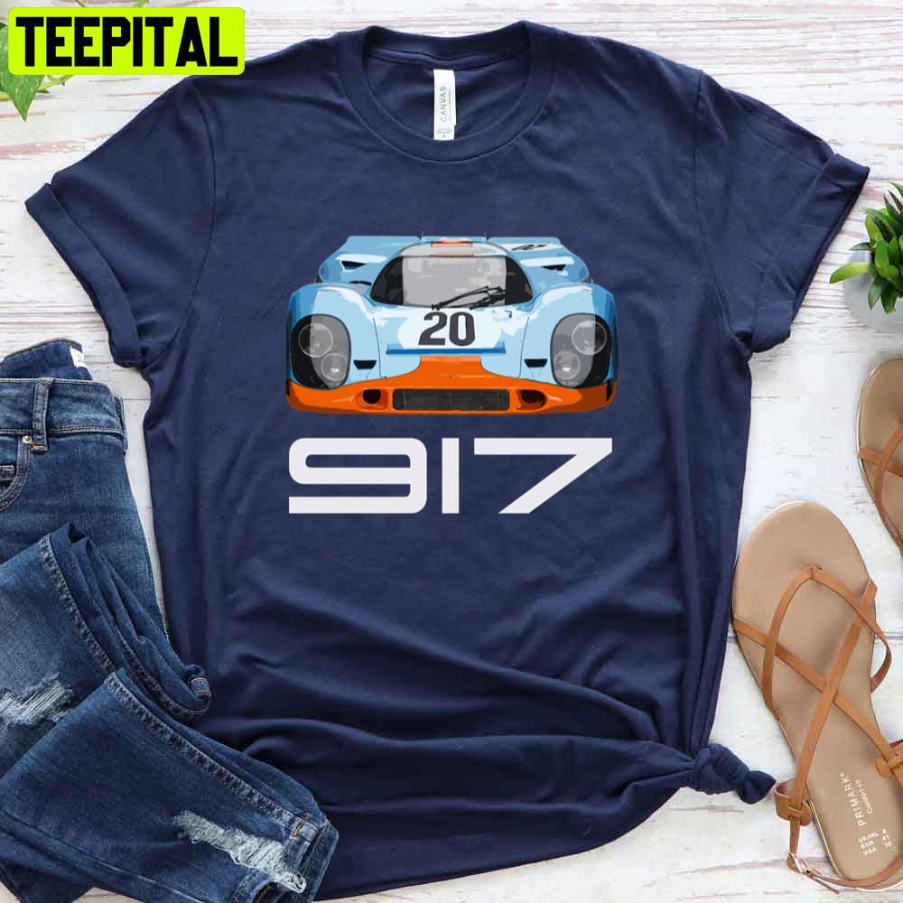 Porsche 917 1971 No 20 Unisex T-Shirt Porsche 917 1971 No 20 Unisex T-Shirt