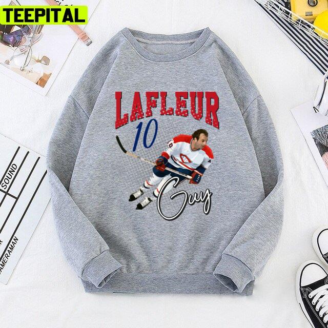 Portrait Of Guy Lafleur Hockey Player Unisex T-Shirt Portrait Of Guy Lafleur Hockey Player Unisex T-Shirt