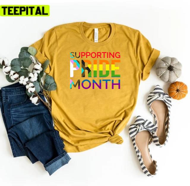 Pride Month Demon Support Lgbtq In Pride Month Unisex T-Shirt Pride Month Demon Support Lgbtq In Pride Month Unisex T-Shirt