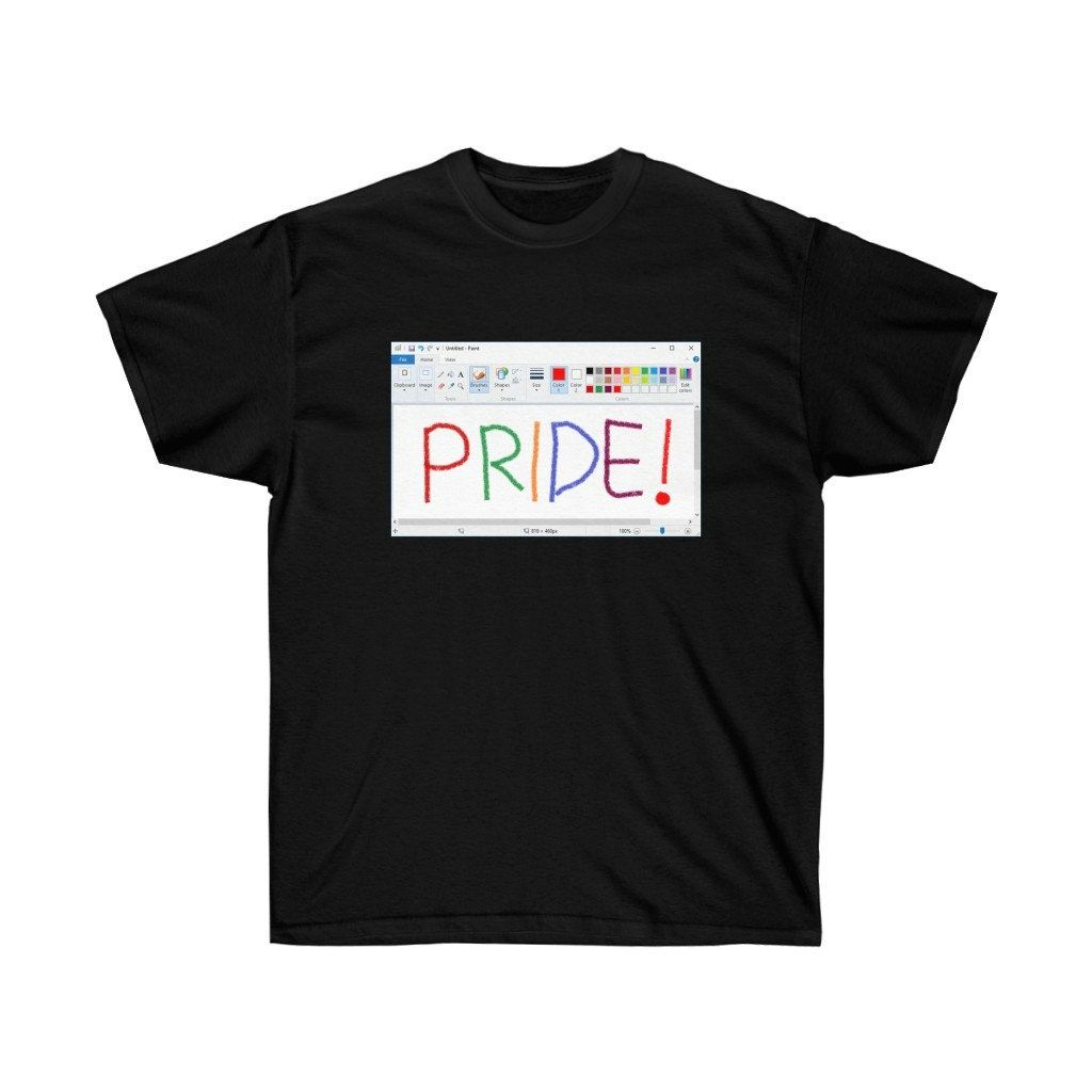 Pride Paint Unisex Ultra Cotton Tee Shirt Pride Paint Unisex Ultra Cotton Tee Shirt