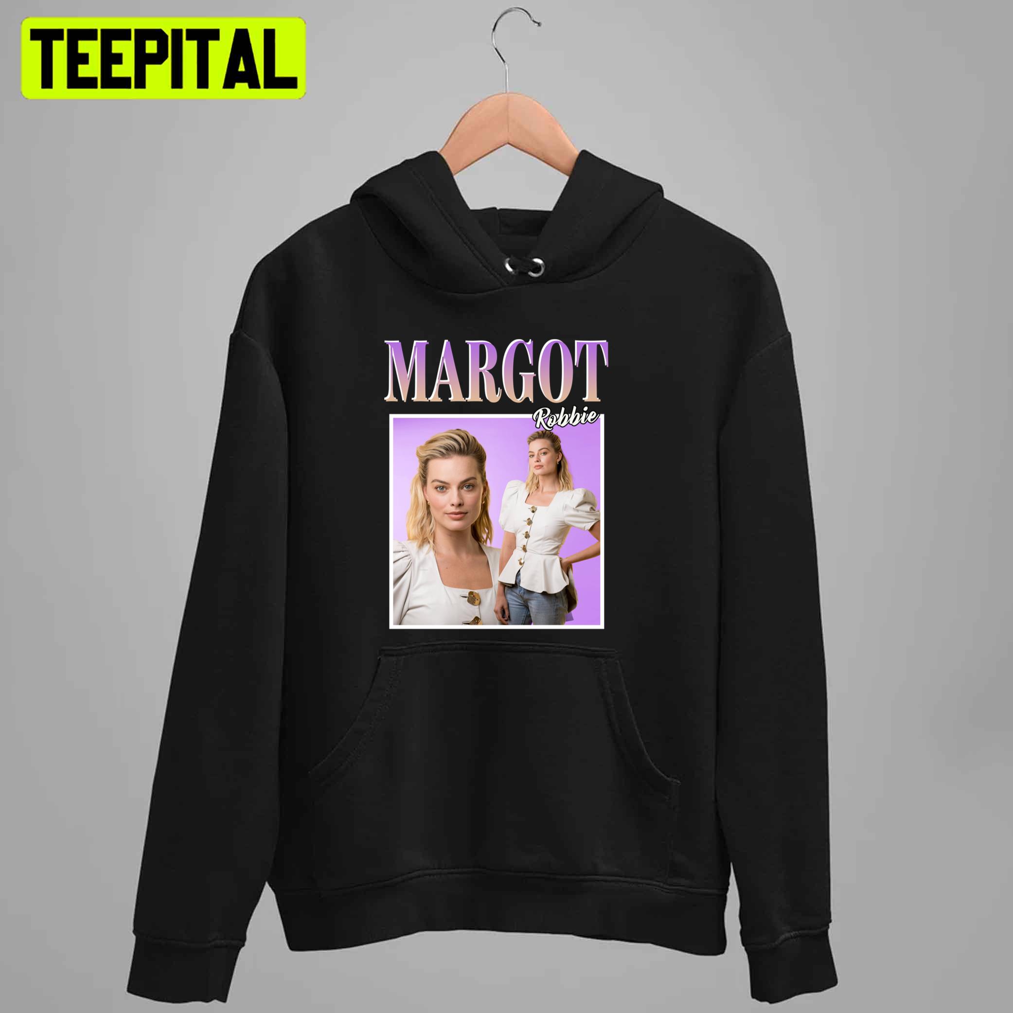 Purple Vintage Style Margot Robbie Unisex T-Shirt Purple Vintage Style Margot Robbie Unisex T-Shirt