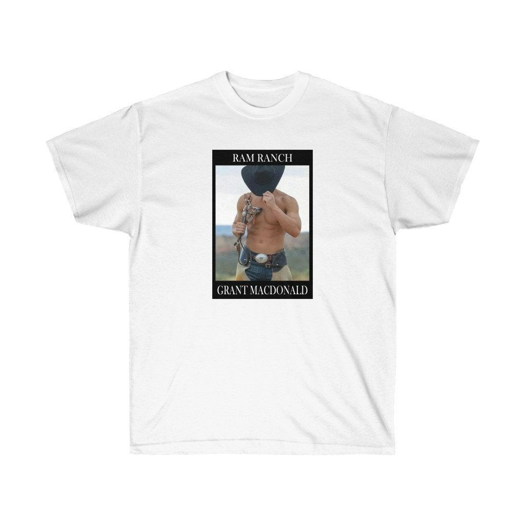 Ram Ranch Grant MacDonald Unisex Ultra Cotton Tee Shirt Ram Ranch Grant MacDonald Unisex Ultra Cotton Tee Shirt