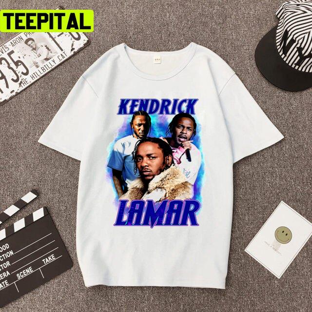 Rapper Kendrick Vintage Style 90s Design Unisex T-Shirt Rapper Kendrick Vintage Style 90s Design Unisex T-Shirt