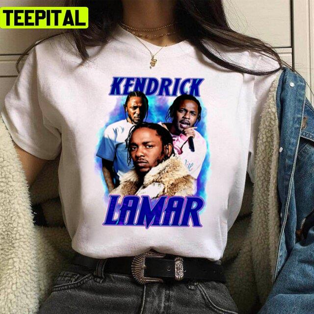 Rapper Kendrick Vintage Style 90s Design Unisex T-Shirt Rapper Kendrick Vintage Style 90s Design Unisex T-Shirt