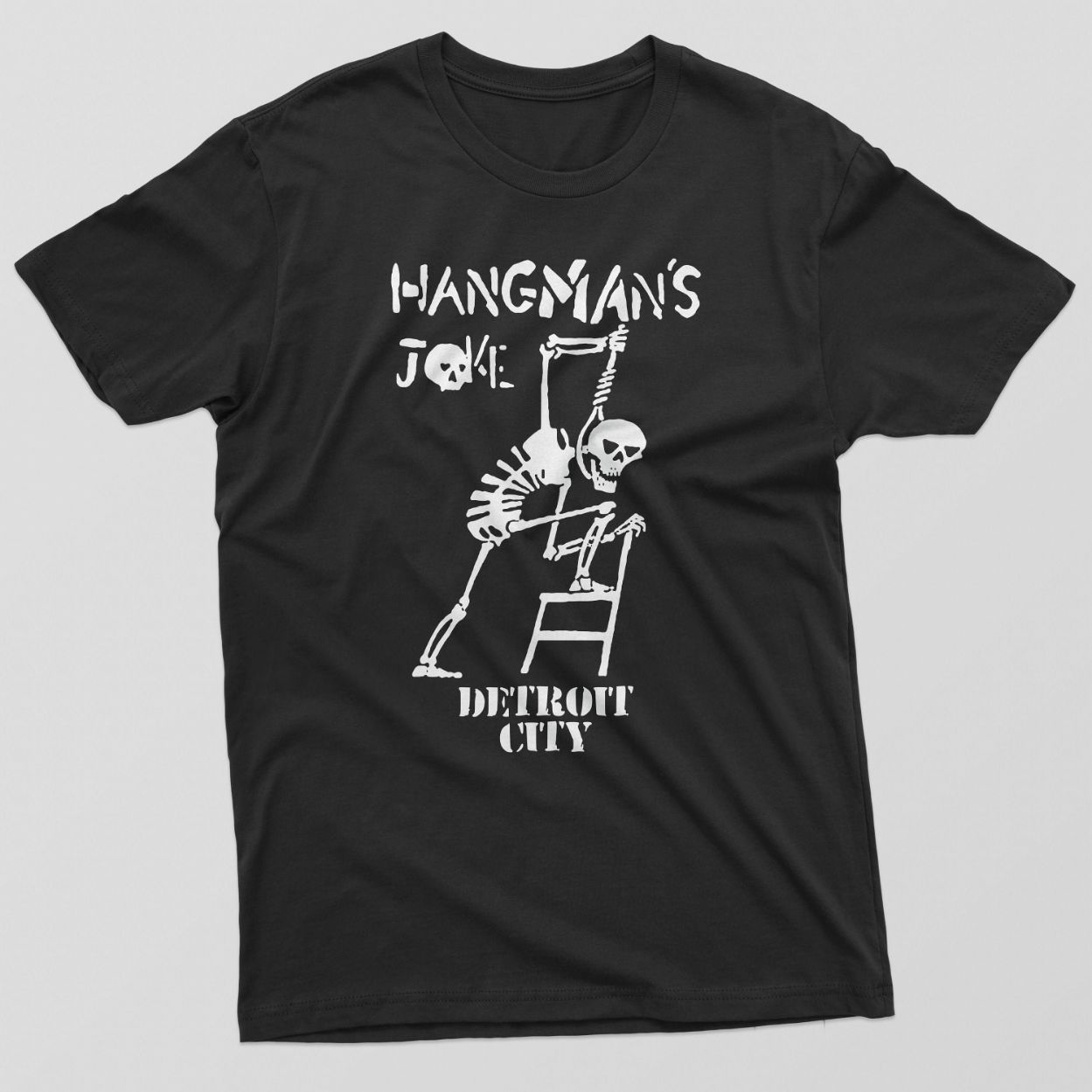 Reality Glitch Mens Hangmans Joke T-Shirt Reality Glitch Mens Hangmans Joke T-Shirt