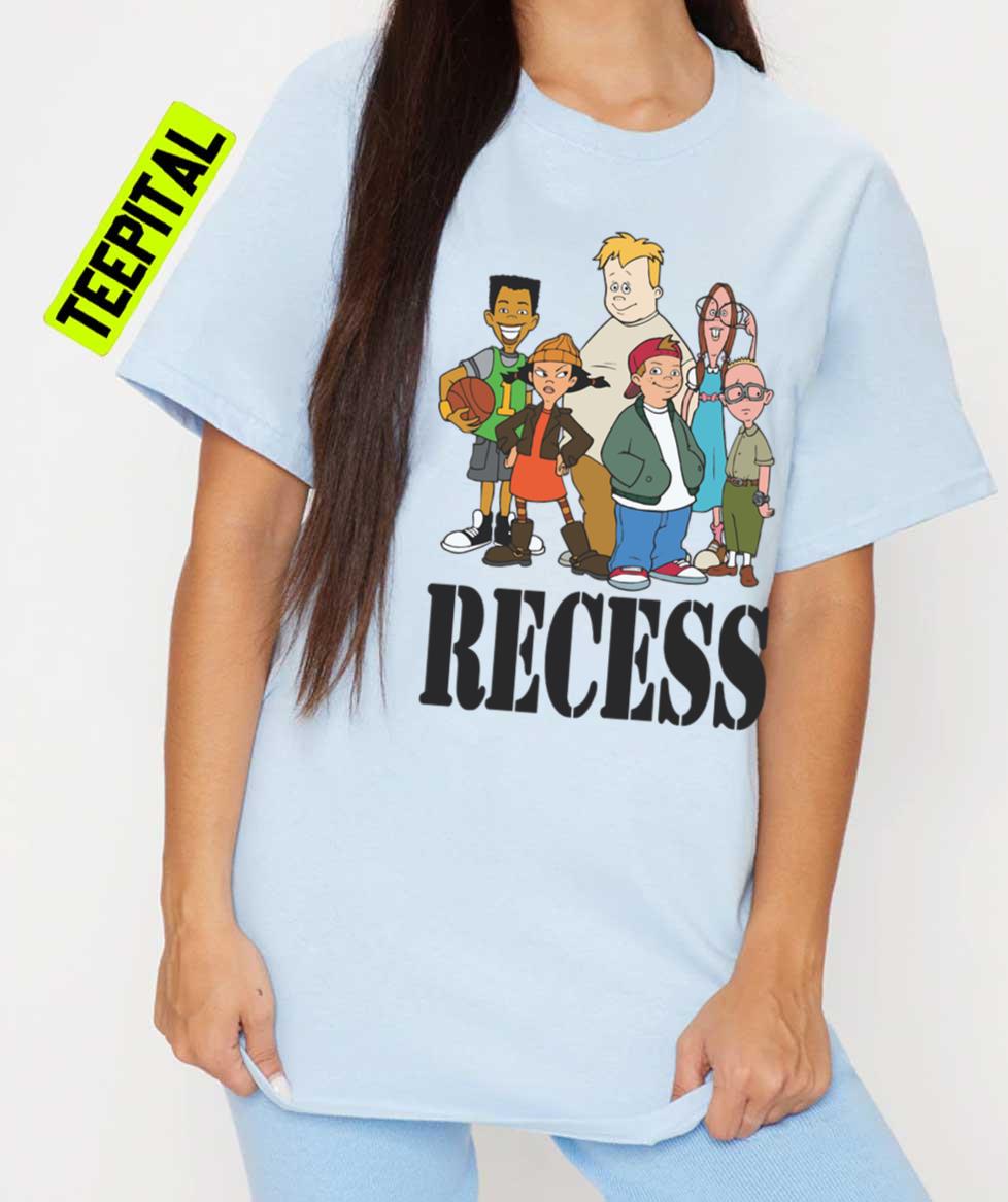 Recess Cartoon Series Vintage Unisex T-Shirt Recess Cartoon Series Vintage Unisex T-Shirt