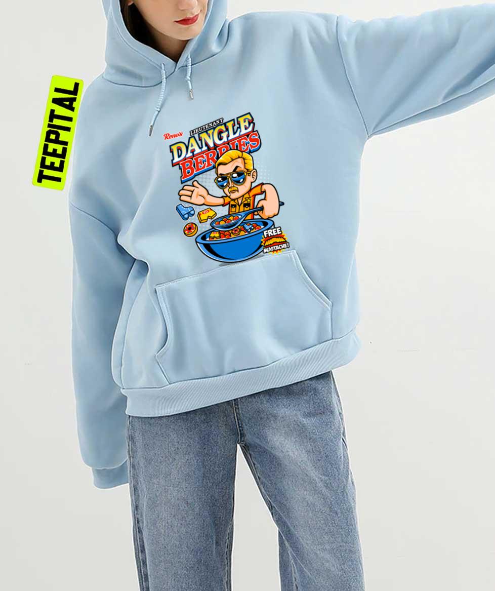 Reno's Dangle Berries Cereal Unisex T-Shirt Reno's Dangle Berries Cereal Unisex T-Shirt